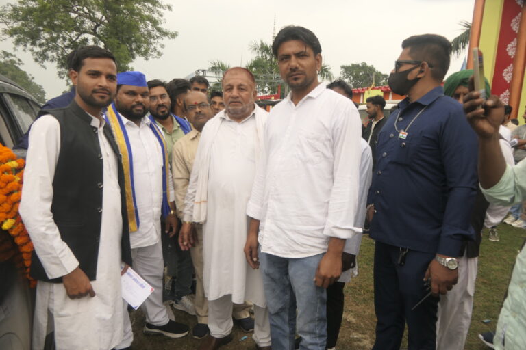 प्रबुद्ध जनसभा में लखीमपुर खीरी पहुचें राष्ट्रीय अध्यक्ष अमर चौधरी जी