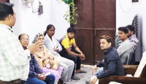 अम्बेडकर वाहिनी के विस्तार को लेकर राष्ट्रीय उपाध्यक्ष रिज़वान हसन रिज़वी के आवास पर विशेष बैठक हुई